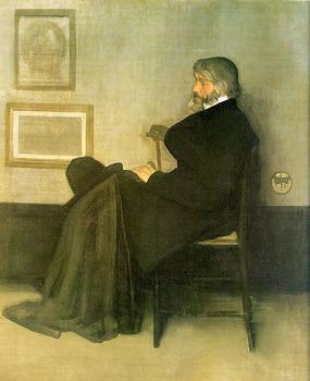 詹姆斯 阿伯特 麥尅尼爾 惠斯勒 Portrait of Thomas Carlyle